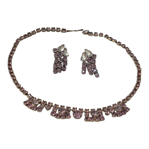 Source Unknown Jewelry - Source Unknown Pink and White Necklace Set